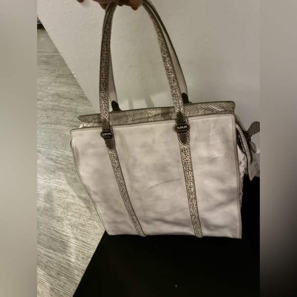 Bottega Veneta Cream Tote Bag - Picture 6 of 15